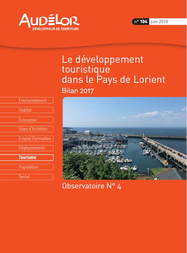 Le développement touristique dans le Pays de Lorient. Bilan 2017